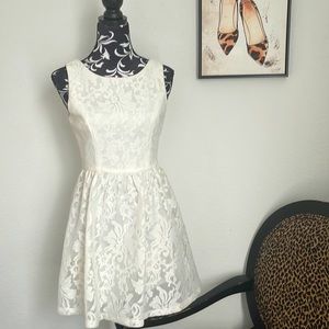 GB White lace sundress
